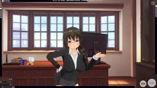 3D HENTAI POV A Bashful Schoolgirl Approached The Principal