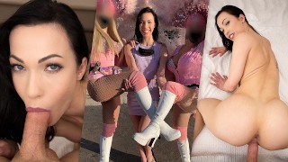 DIANA GRACE A Horny Natural Tit Has A Public Sex In Fabulous Las Vegas