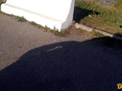 публичный секс со школьницей  на смотровой площадке на горном перевале и полный рот вкусной спермы  - Screenshot 10 of 16 - Public