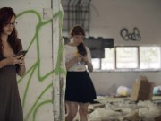 Preview 6 of Gotcha! Shibari sex in abandoned building with Saara Rei