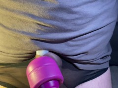 HANDS FREE ORGASM. CUM IN PANTIES