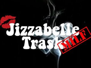 jizzabelle trash, red head, masturbate, fmm