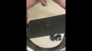 Ruined my yoga matt with cum 