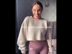 Naked dance Buss it challenge riding reverse cowgirl