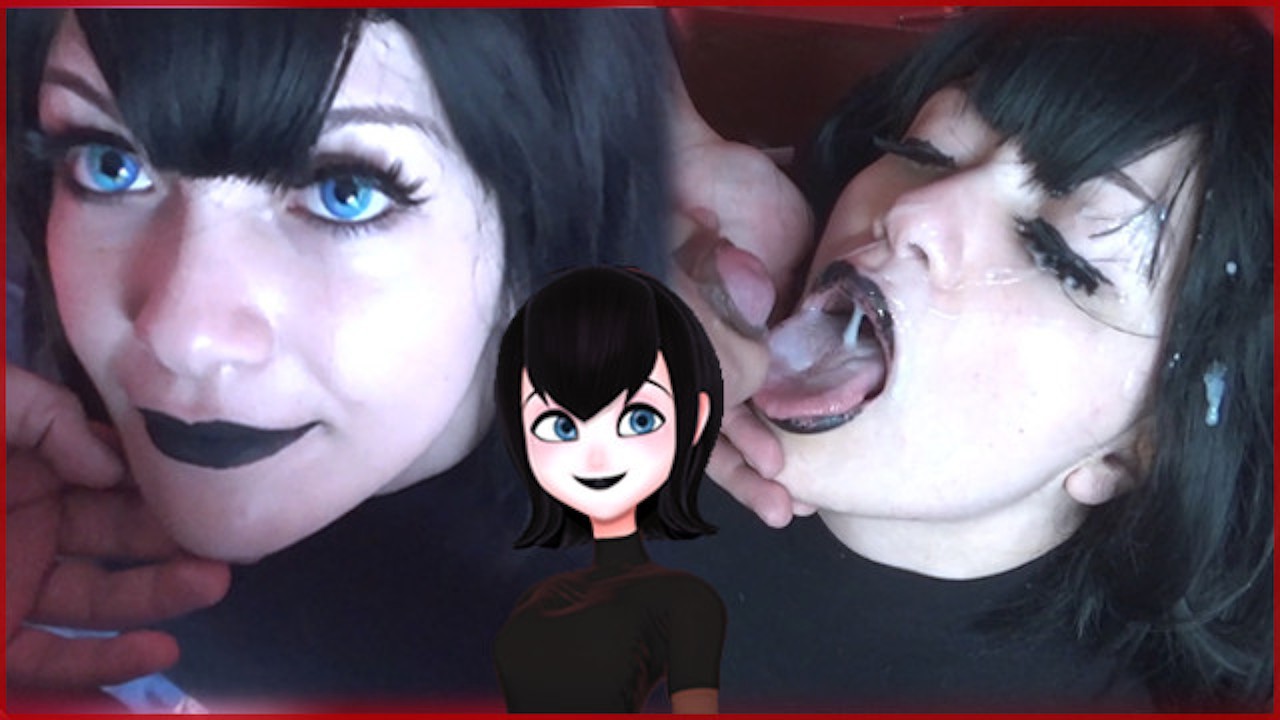 Hot goth MAVIS gets a Massive cumshot on face - SweetDarling