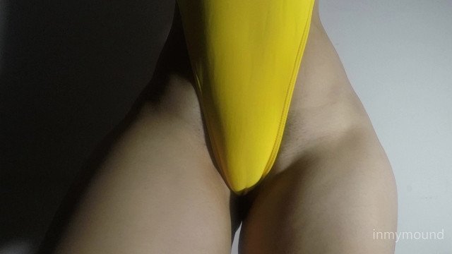 My tight swimsuit hiding my camel toe