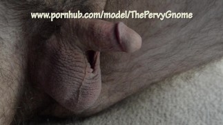 Ball Crawl - small dick at rest with balls moving on their own