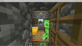 2 Step Bro Getting Fucked By A Creeper In Minecraft