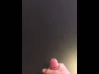 Huge 30 Second Cumshot from a Hard Young Penis