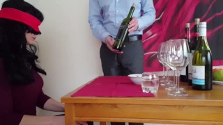 The Game Of Wine Guessing Ends With Cum