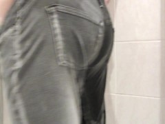 Rewetting my pissy jeans