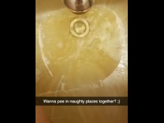 Naughty Sink Piss