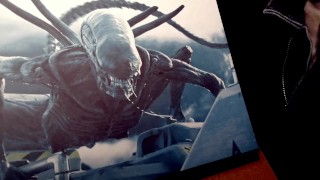 Cum-Therapy Cum With Me On Alien Photo Facial Alien Vs Predator UFO