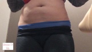 After gym workout tummy sweat 1 - glimpseofme