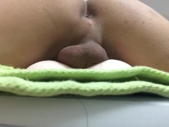 My japanese little percel, Apply a lot of lotion and launch a large onaho!