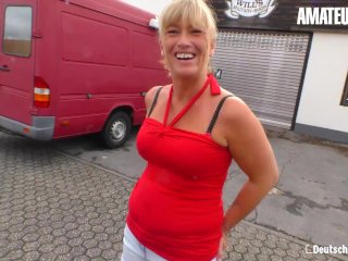 DeutschlandReport - Annette Liselotte Chubby German Mature Seduced And Fucked Hard - AMATEUREURO