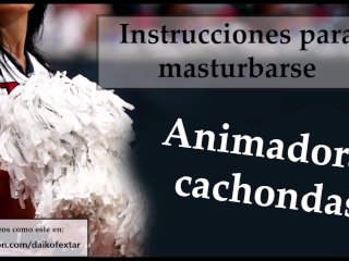 Una AnimadoraHot Te Dice Como Masturbarte. JOI_En Español.