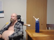 Preview 2 of Quadriplegic Suck An Old Guy Swallows His Load