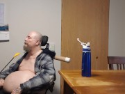 Preview 4 of Quadriplegic Suck An Old Guy Swallows His Load