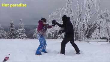 Boxe mixte et lutte mixte dans le massif du Pilat