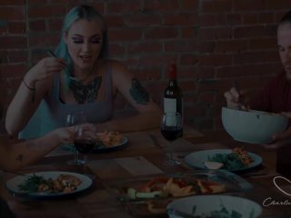 Charlie Forde HasAn Orgy with Her Friends Over Dinner - TEASER TRAILER