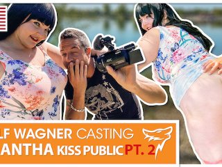 Chubby Samantha Kiss gets a good pussy pounding (Part 2)! WOLF WAGNER CASTING