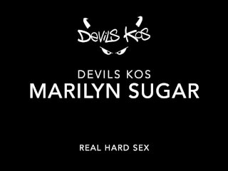 100% HARD AMATEUR SEX! REAL PASSION SEX WITH BLONDE MARILYN SUGAR! BEST SCENE HOMEMADE PORN! screenshot number 0