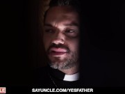 Preview 3 of Religious Virgin Ryan Jacobs Confesses To Father Dale Kuda He Craves Cocks