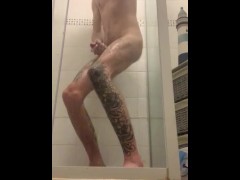 I Almost Collapse From Cumming In The Shower