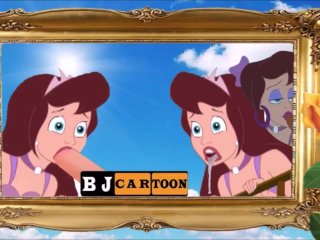 cartoon blowjob, blowjob wife, pov toon, compilation