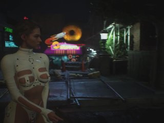 Resident. Sexy clothes mod. Sexy game heroine  game 3d