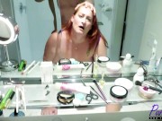 Preview 2 of sex in front of a mirror with Dawna Dikengob