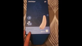 Let Me Test My New Toy's Curvy Air Pulse To See How Quickly I Can Cum