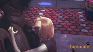 毛茸茸的Yaoi - 野兽和狗在日本街头进行狂野的性爱