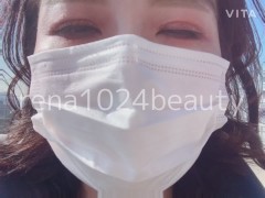 人気のないマンション廊下と屋上で露出＆バイブオナニー♡ - Screenshot 1 of 16 - Public Masturbation