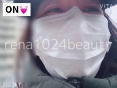 リモコンバイブをつけて露出さんぽ＆ドライブ♡そとから見られちゃう♡ - Screenshot 5 of 16 - クリトリス