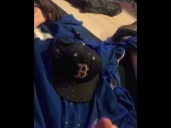 Funny Big Cumshot Boston RedSox Baseball