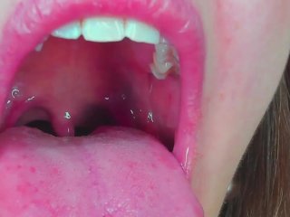 tongue fetish, fetish, solo female, sfw