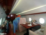 Preview 6 of Backstage from photosession, 4 catsuits and fly jet photoshoot