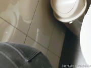 Preview 2 of She gets fucked in the bathroom of the mall