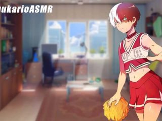 solo male, asmr, todoroki roleplay, roleplay