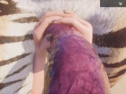 Preview 1 of Wild Life / Furry Dick Sucking Female POV (Compilation)