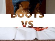 Preview 3 of Crushing 6 Jelly Donuts with Timberland Boots