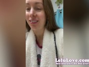 Preview 6 of Amateur babe recording selfie blowjob & fucking w/ random clips behind porn scenes - Lelu Love