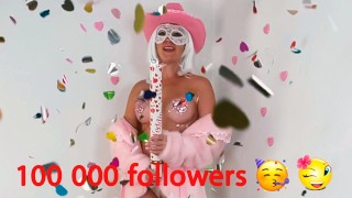 Dirty Lady a reçu 100 000 followers!!! Merci amis