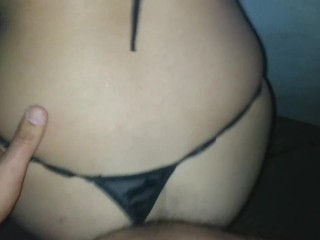 anal with my wife: if you come inside, he will find out!