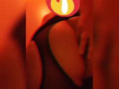 Red light, fishnet and plug. 