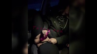 MULTIPLE SQUIRTING CAR SHOW WITH EX WATCHING HOT BROWN GIRL MILF