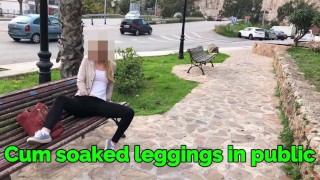 Cum Soaked Leggings In Public Trailer