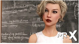 Sexy Teacher and First Lecture [GAME PORN STORY] # 14